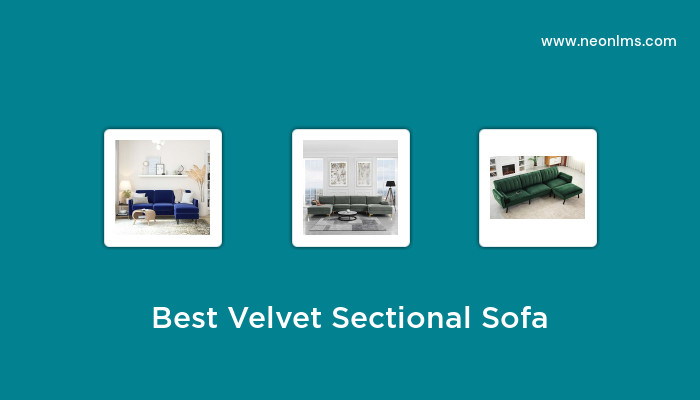 Best Velvet Sectional Sofa 6059 